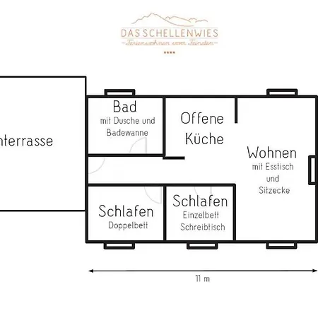 아파트 Schellenwies In Murnau